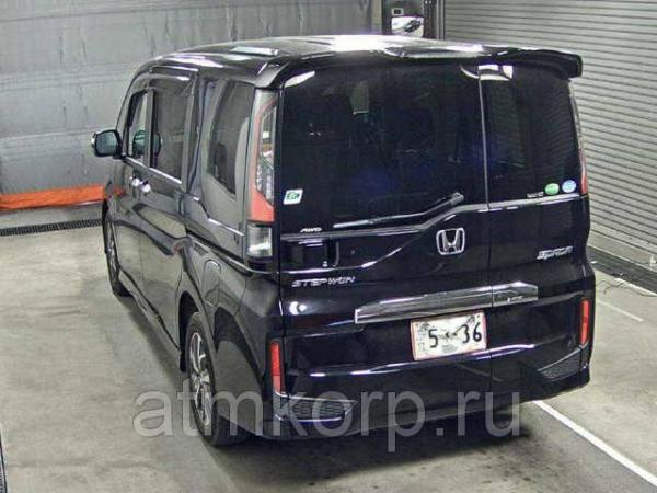 Минивен HONDA STEP WAGON кузов RP3 мод SPADA гв 2015 пробег 45 тыс км (без пробега по РФ) цвет черный